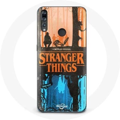 Coque pour Huawei p30 lite Stranger Things Couverture des amis