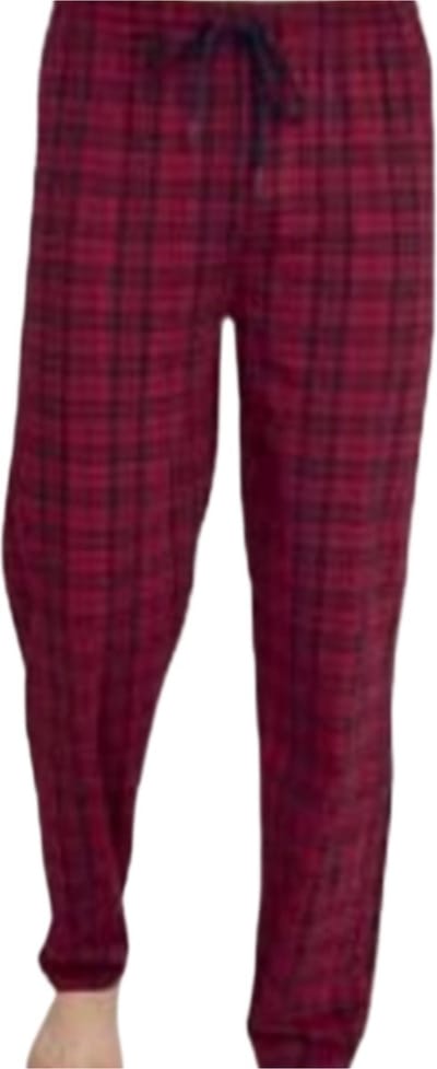 Heren Trainingsbroek Comfort / Bordeaux / maat M / 100% Katoen