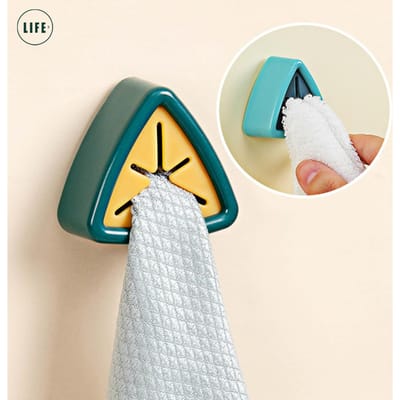 Xiaomi 3life Handdoekstekkerhouder Punch Gratis Silicagel Badkamer Organizer Rek Handdoekenopslag Washandje Clip Badkamer Keuken Accessoires Gereedschap groen