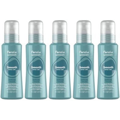 5x Fanola Wonder Smooth Serum 100ml