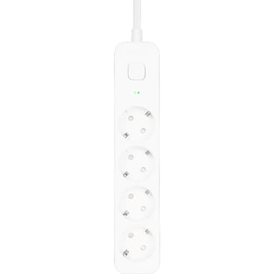 BlueBuilt Stekkerdoos 4-voudig 3 meter Wit