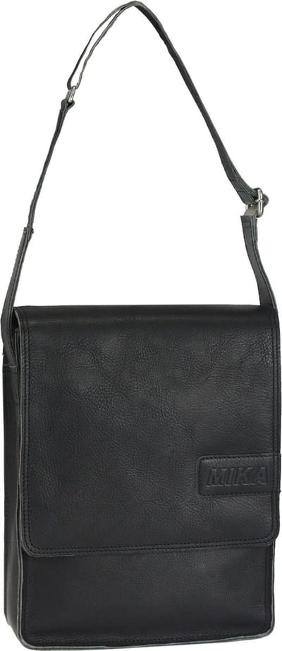 Mika Schoudertas leer 21,5 cm - Dames - schwarz