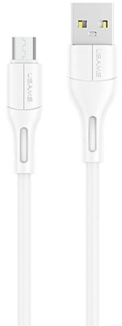 USAMS U68 Serie - microUSB Kabel - Supersnel Opladen - 1m - Stijlvol Wit