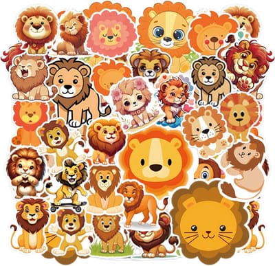 Leuke Dierlijke Stickers - 110 Stuks Waterdichte Stickers voor Flessen, Laptops en Skateboards