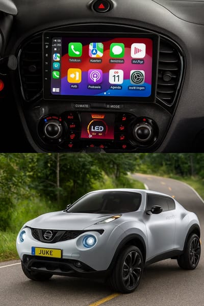 ADIVOX T1 9 inch geschikt voor Nissan Juke 2009-2018 CarPlay/Auto/Wifi/GPS/RDS/DSP/DAB+