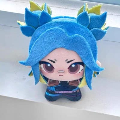 Laatste Activiteit Valorant Pluche Cypher Clove Schattig Neon Iso Skye Reyna Gekko Viper Sage Jett Omen Yoru Pluche Speeltje 10cm Hanger Poppetje Cadeau