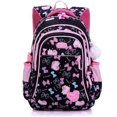 Nouveau Cartable pour Élèves du Primaire Pour Réduire la Charge et Protéger la Colonne Vertébrale et Empêcher les Éclaboussures d'Eau Sac à Dos Coréen pour Enfants pink