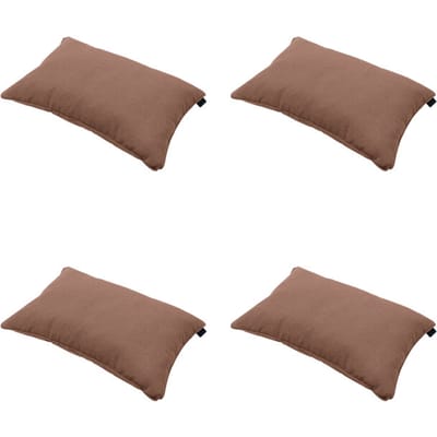 Madison - Sierkussen Panama - Bruin - 40x60x10cm - Set van 4