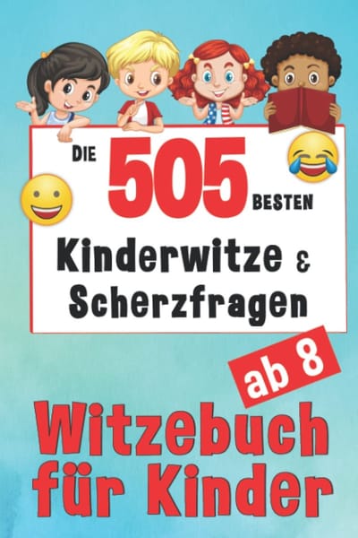 Kinder Moppenboek - Grapjes en Raadsels - Plezier en Lachen - 505 Grappen - 15 x 23 cm
