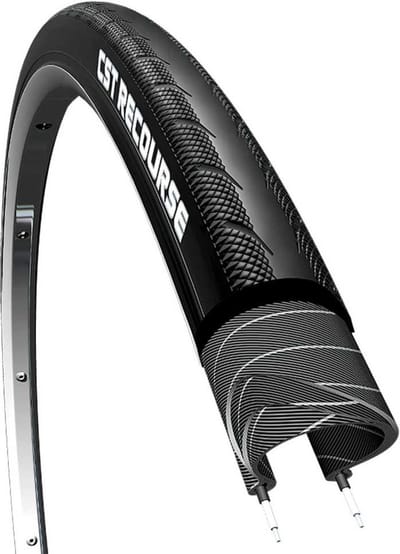 Cst Recourse C-1808 Dual Eps/kevlar Net 700c X 28 Racefietsband Zwart 700C x 28