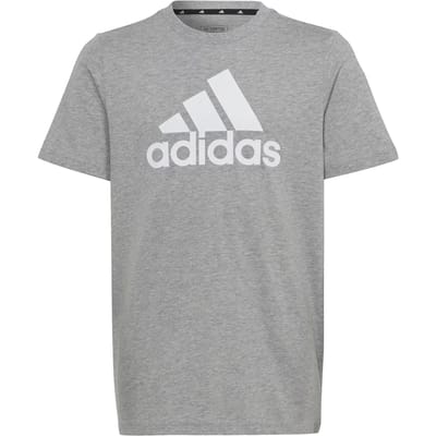 Adidas Bl T-shirt Met Korte Mouwen Grijs 7-8 Years Kinderen