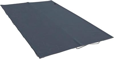 Dubbel Campingbed - Kampeerbed Opvouwbaar - Comfortabel Kamperen - Sterk Stalen Frame - 202 x 130 cm - Grijs
