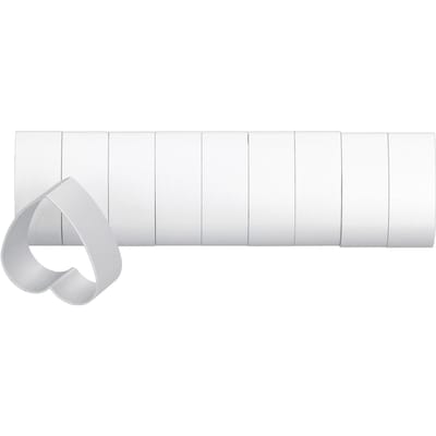 10-delige Set Roestvrij Staal Maancake Vorm Set Koekjes Uitsteker DIY Bakvorm Set Hartvorm white