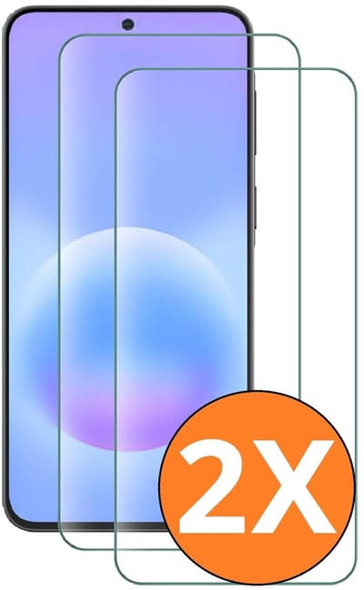 Screenprotector Geschikt voor Samsung Galaxy A57 - Beschermglas - gehard glas – tempered glass - 2 Stuks