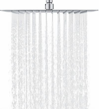 SnelShoppen - Regendouche 30x30 cm, vierkante douchekop, roestvrij staal, luxe regendouche voor badkamer, modern design, eenvoudig te installeren