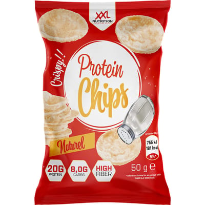 XXL Nutrition Protein Chips Natural 1 Zakje 50 gram
