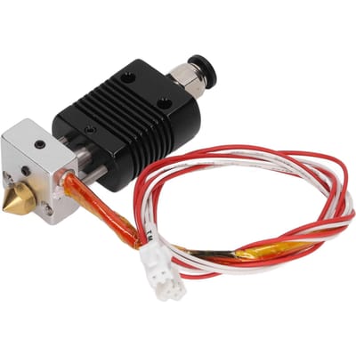 3D Printer Extruder Hotend DC24V 40W Verwarmingsbuis 0.4mm Messing Nozzle Verwarmings Aluminium Blok Printer