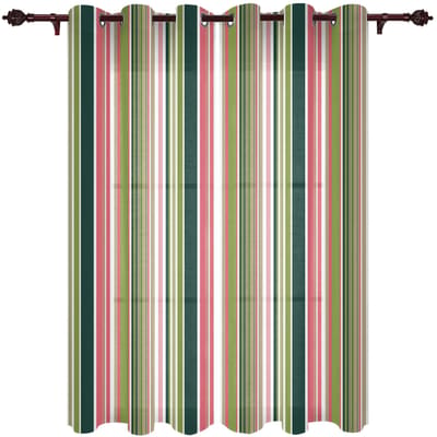 Moderne Gordijnen met Verloopstrepen voor Woonkamer Slaapkamer Gordijn Keuken Behandeling Jaloezieën Draperieën 135W x 60H(cm) x1