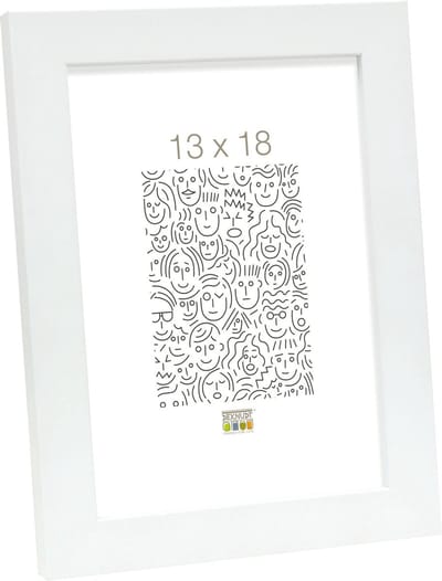 Deknudt Frames Fotolijst - Wit - S45SK1 - Fotomaat: 13x18 cm