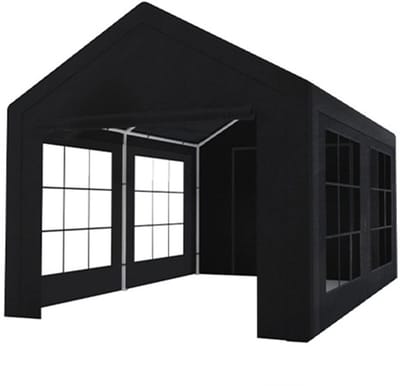 Partytent 3x4m zwart semi professioneel