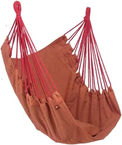 Hangmat Schommelstoel - Zetel Tuin Hangmat - Ontspannen Buiten - Lichtgewicht Draagbaar - 40L x 28B cm - B