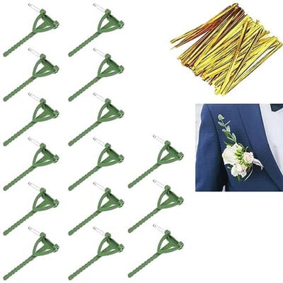DIY Corsage Accessoires voor Bruiloften - Veiligheidspinnen en Buttonframes