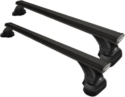 Dakdragers geschikt voor de BMW 3 Sedan G20 vanaf 2019 4 deurs met fixpoints - Aluminium - Hoog laadvermogen 100kg - Wingbar Zwart - Merk Farad