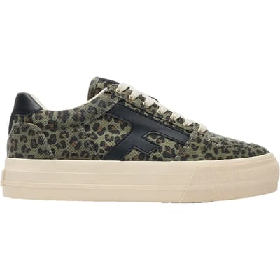 Woven Suède Sneakers Faguo Walnut Platform