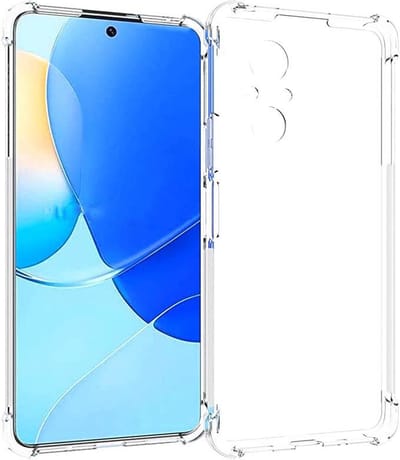 Hoesje Geschikt voor Oppo A96 5G Hoesje transparant Anti Shock met bumpers silicone hoesje - Hoesje Geschikt voor Oppo A96 5G hoesje silicone Backcover hoesje