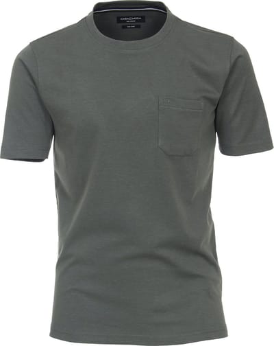 CASA MODA comfort fit heren T-shirt - groen