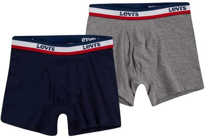 Levi´s ® Kids Sportswear Logo Boxers 2 Eenheden Veelkleurig 14-16 Years Jongen