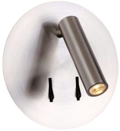 Kosilum - Bilbao - Wandlamp - Zilver/Chroom - Aluminium