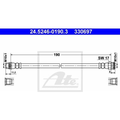 Remleiding ATE 24.5246-0190.3