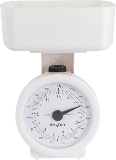 Salter Mechanische Keukenweegschaal - 3 Kg, Zonder Batterijen