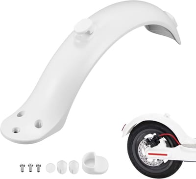 Achterspatbord voor Elektrische Scooter, Vervangend Onderdelenset met Haak - Geschikt voor M365 en Andere Modellen, Eenvoudige Montage en Duurzaam Design