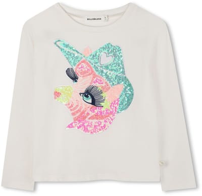 Billieblush U21610 T-shirt Wit 4 Years Meisjes