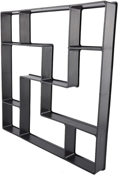 Betonmal - Pad Maker - Tuinpad Maken - Herbruikbaar ABS - 40x40 cm - Zwart