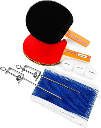 Spokey Alpha Tafeltennisset - Zwart / Rood - ST