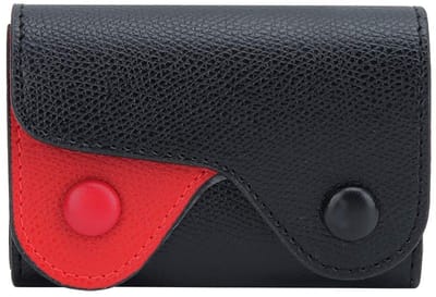 Allecto - PU Leather Wallet - Compact - Zwart - Geldclip - Veilig en stijlvol - Geschikt voor volwassenen - Mini formaat