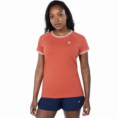 Tecnifibre Team Stretch T-shirt Met Korte Mouwen Oranje XS Vrouw