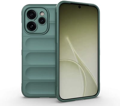 MobyDefend Hoesje - Geschikt voor Oppo Reno15 Pro - TPU Gripcase - Groen