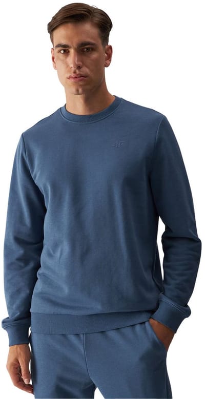 4F Sweater Heren Denim - Maat S