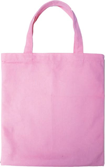Aladine draagtas katoen 39x34 cm roze - creatieve tas voor kinderen.