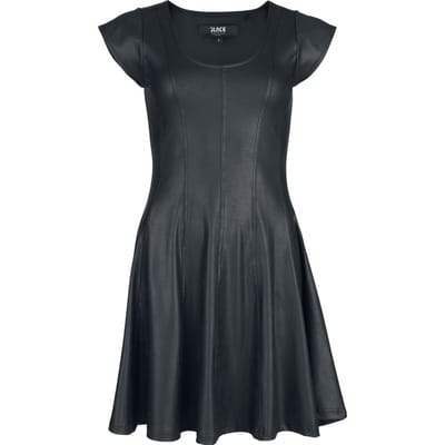 Black Premium by EMP Mini-jurk - Essential - faux leather - S tot XXL - voor Vrouwen - zwart