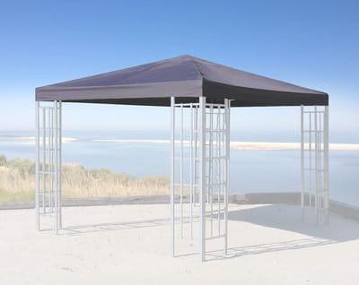 Paviljoen Vervangdak - Reserve Overkapping - Tuin Beschermen - Waterdicht PVC - 3x3 Meter - Antraciet