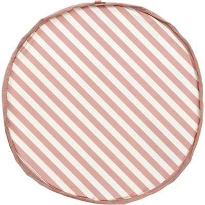 Speelkleed en opbergzak Play&Go Stripes New Pink
