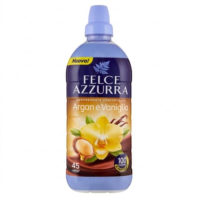 Felce Azzurra - Wasverzachter Argan - 900ml – Geconcentreerd – 45 Wasbeurten – Langdurige Geur – Wasverzachter Parfum – Zachte Was