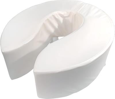 Aidapt Zachte toiletverhoger - Comfortabel kussen 10 cm - Wit
