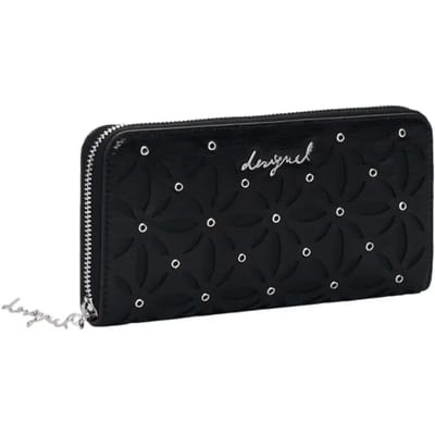 Desigual portemonnee Mone Coriolis Fiona Long Wallet Black zwart