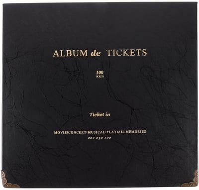 Dailygoods- Kaarthouder multifunctioneel - Plakboek - Fotoalbum - Organizer - Archiefboekje - Duurzaam papiermateriaal - 22,50 x 21,70 x 3,00 cm
